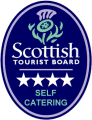 Visit Scotland 4 Stars Self Catering